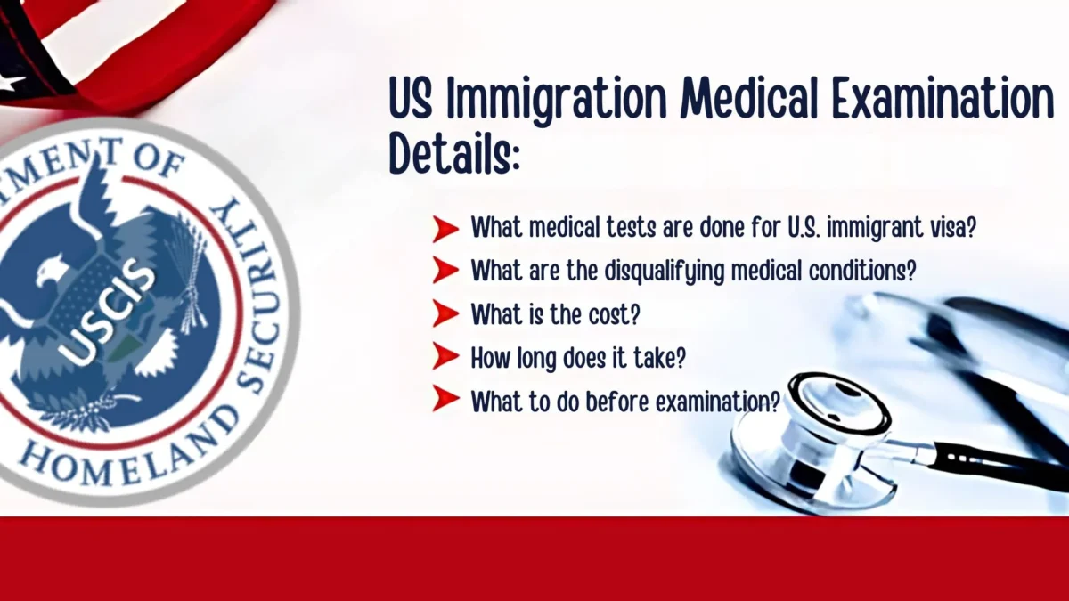 US Immigration Medical Examination: All you need to know