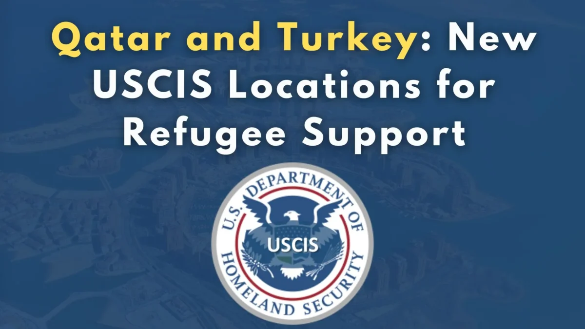 USCIS Opens Middle East Offices for Refugee Processing