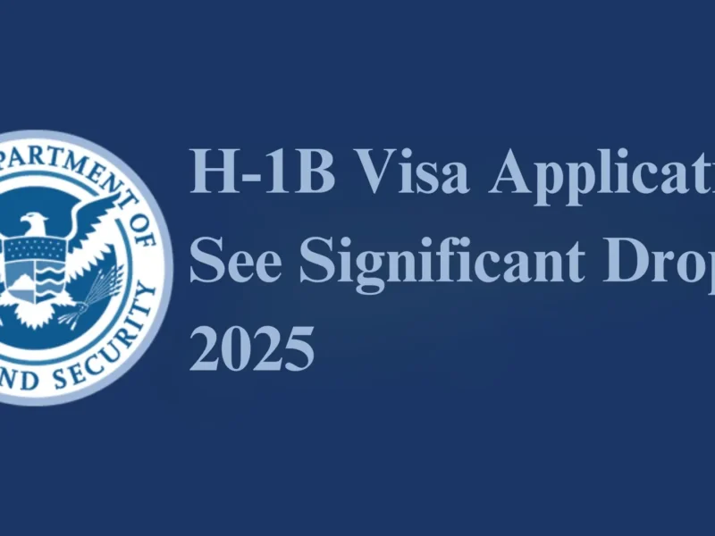 H-1B Visa Applications See Significant Drop in 2025